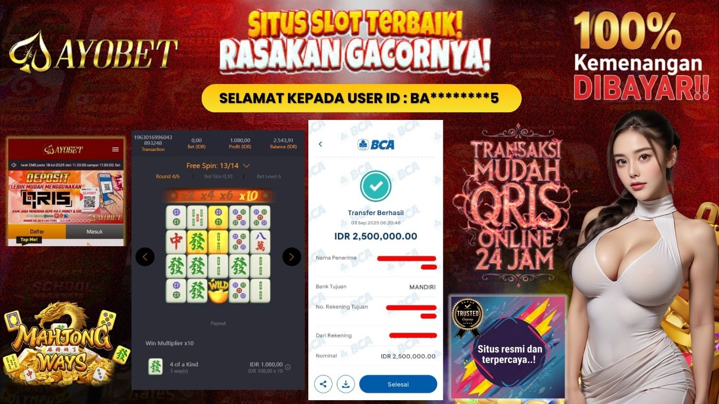 AYOBET JACKPOT SLOT MAHJONG WAYS